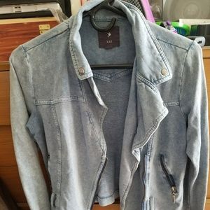 Forever 21 denim like jacket sz Lg